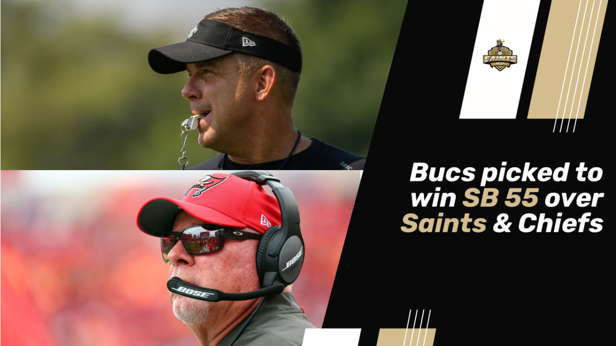 Bucs picked to win SB 55 over Saints & Chiefs