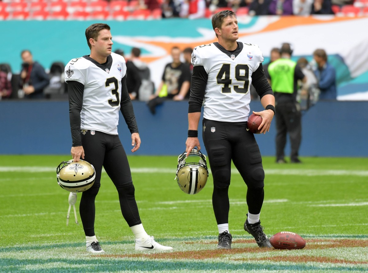 Wil Lutz, K and Zach Wood, LS