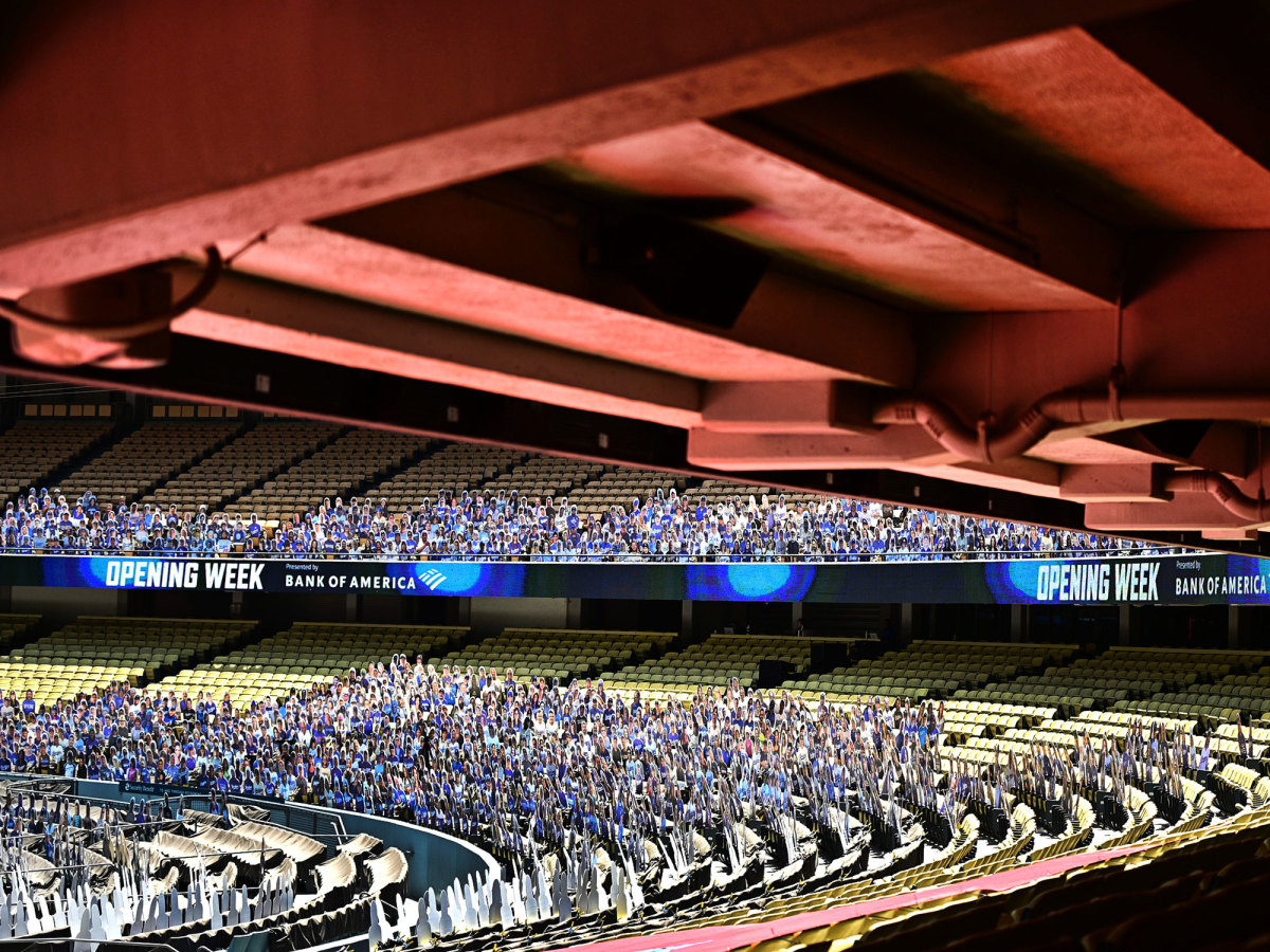 Seats at Dodger Stadium