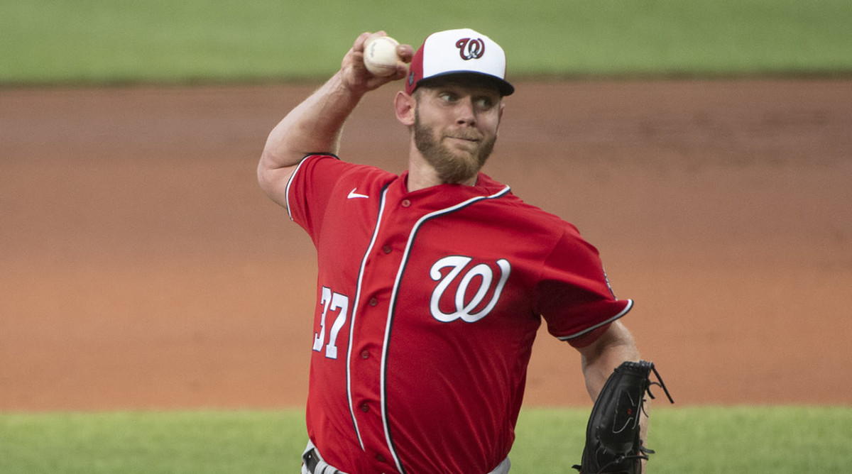 Nationals pitcher Stephen Strasburg