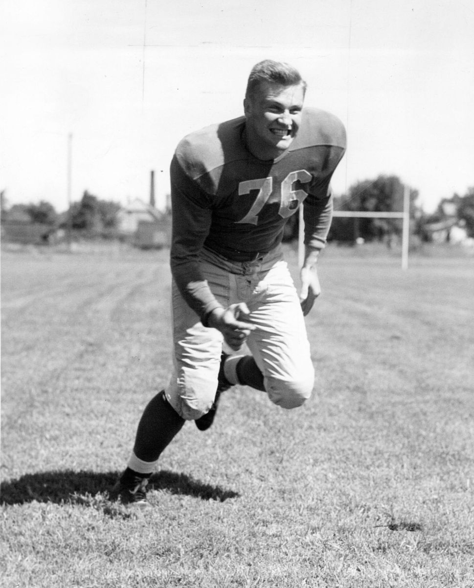 Lou Creekmur was a standout offensive lineman who helped the Lions claim NFL championships in 1952, ‘53 and ‘57.