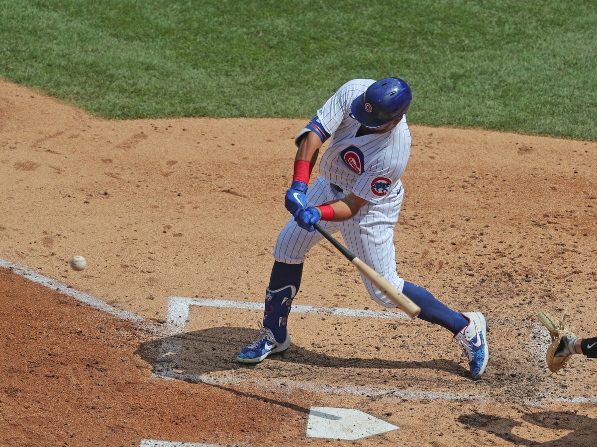 Cubs left fielder Kyle Schwarber has hit four home runs so far this season. (USA TODAY Sports)