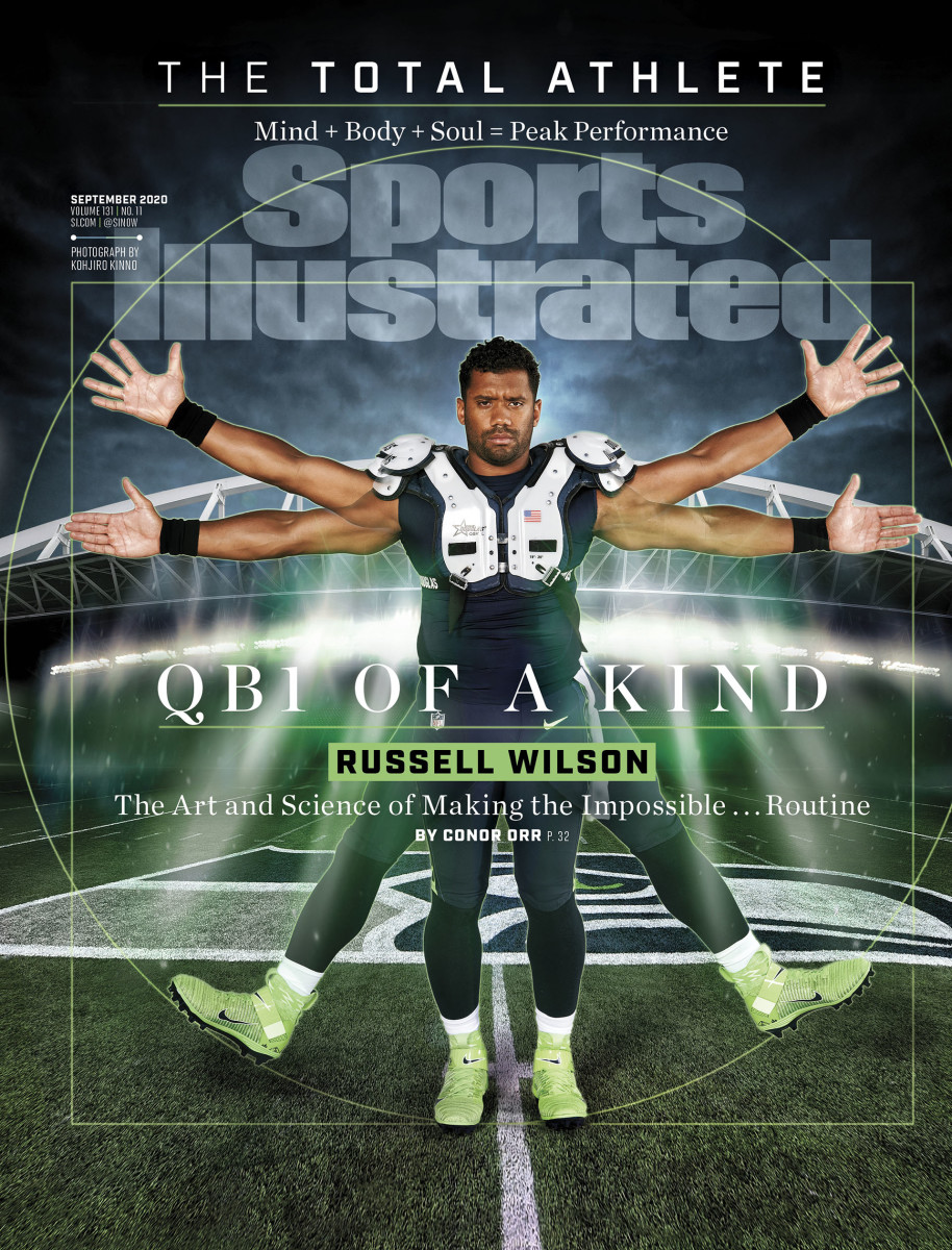 Russell Wilson on the cover of the September 2020 issue of Sports Illustrated