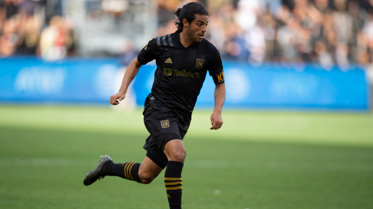 LAFC's Carlos Vela has a knee injury and is out indefinitely.