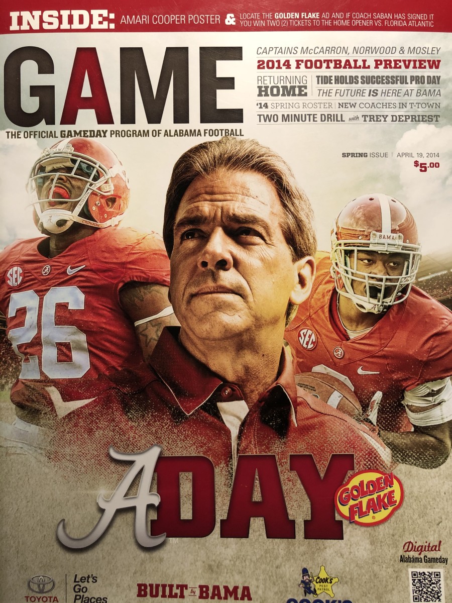 Alabama footballCrimson Tide footballA Day game1960 Alabama season