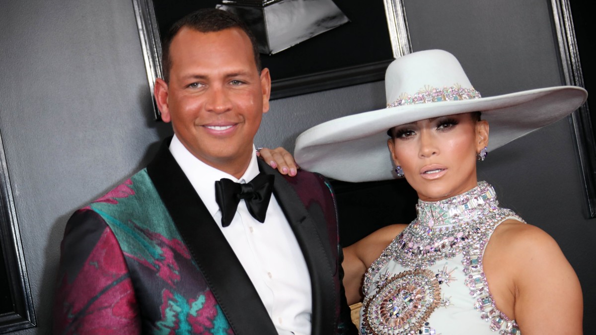 Alex Rodriguez and Jennifer Lopez