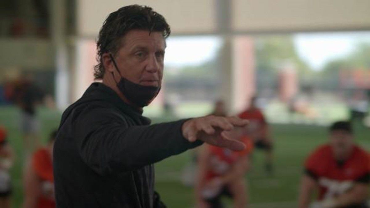 Mike Gundy decided to forego practice and the scrimmage to allow his players and coaches to reflect and discuss the current social climate.