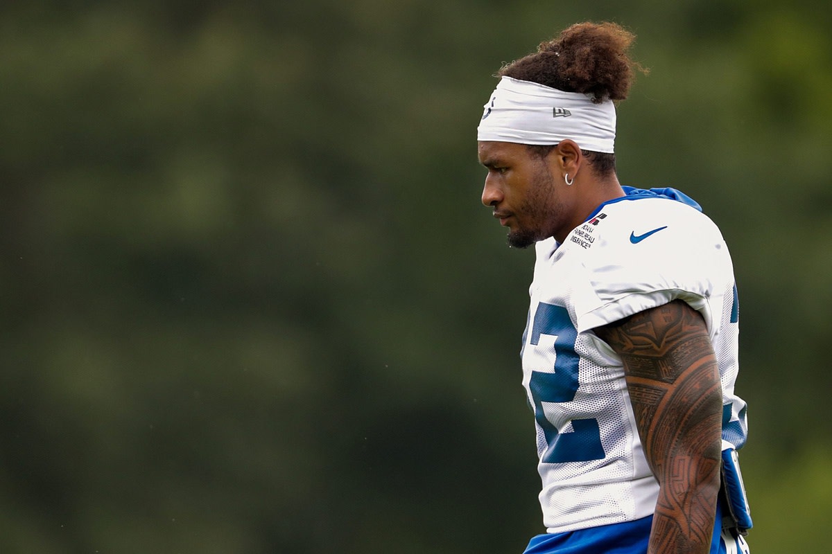 Indianapolis Colts rookie safety Julian Blackmon has started to practice about nine months removed from knee surgery.