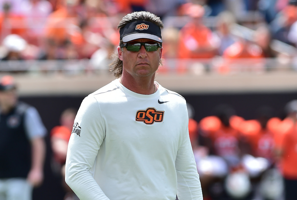Head coach Mike Gundy had his salary reduced over $1.3 million over the entire summer.