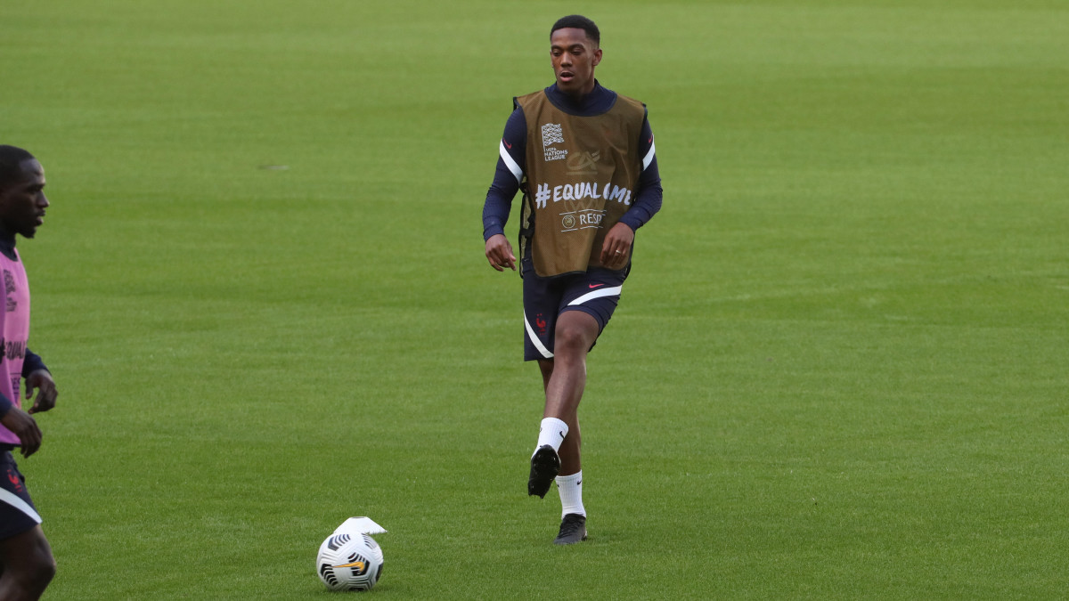 Anthony Martial and France will take on Croatia in UEFA Nations League group stage play.