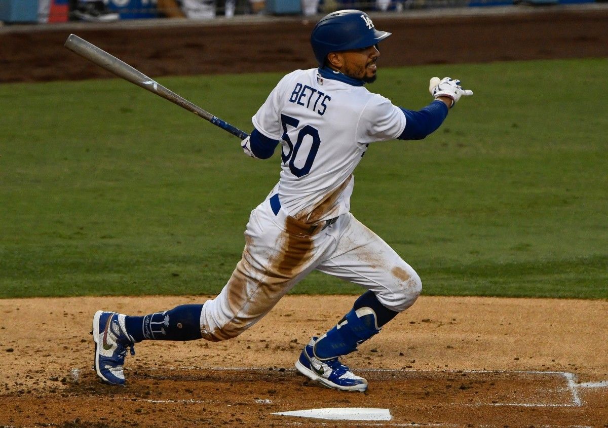 Dodgers Away Jersey Betts