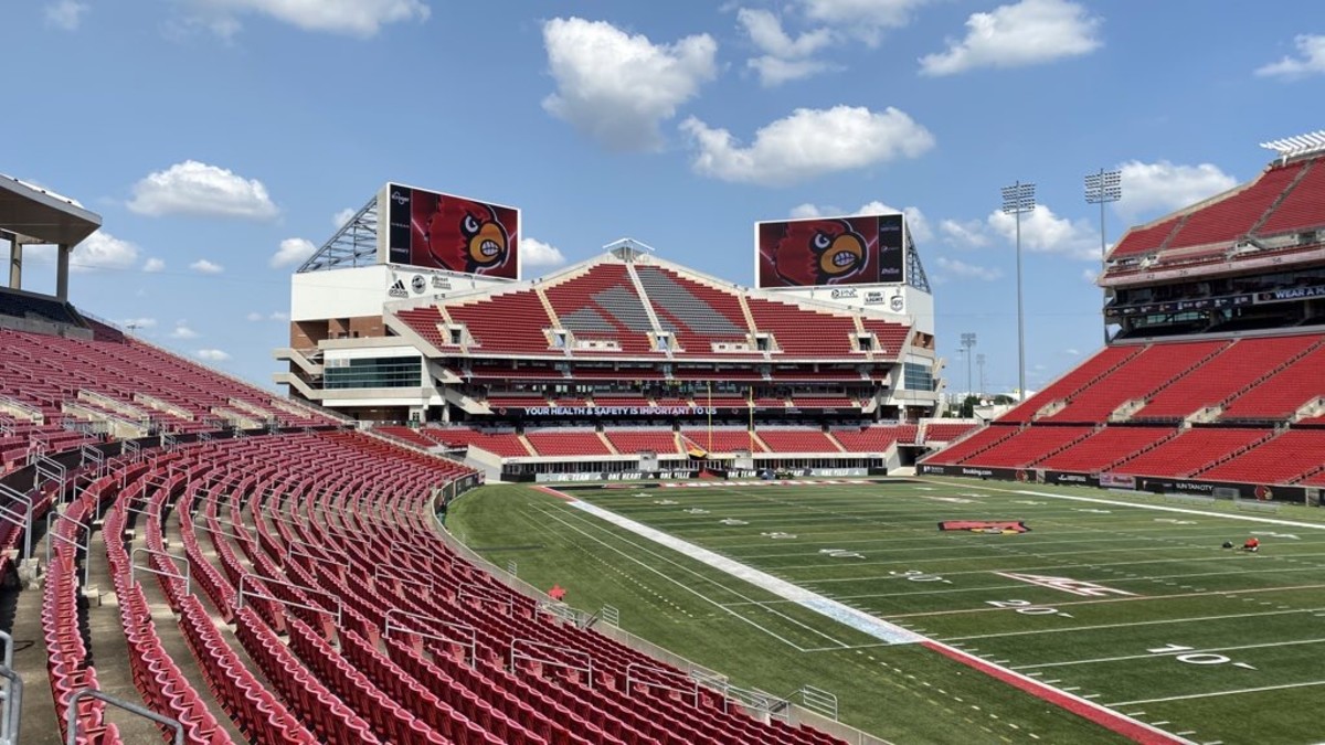 Watch: AD Vince Tyra gives stadium tour; updates on procedures for