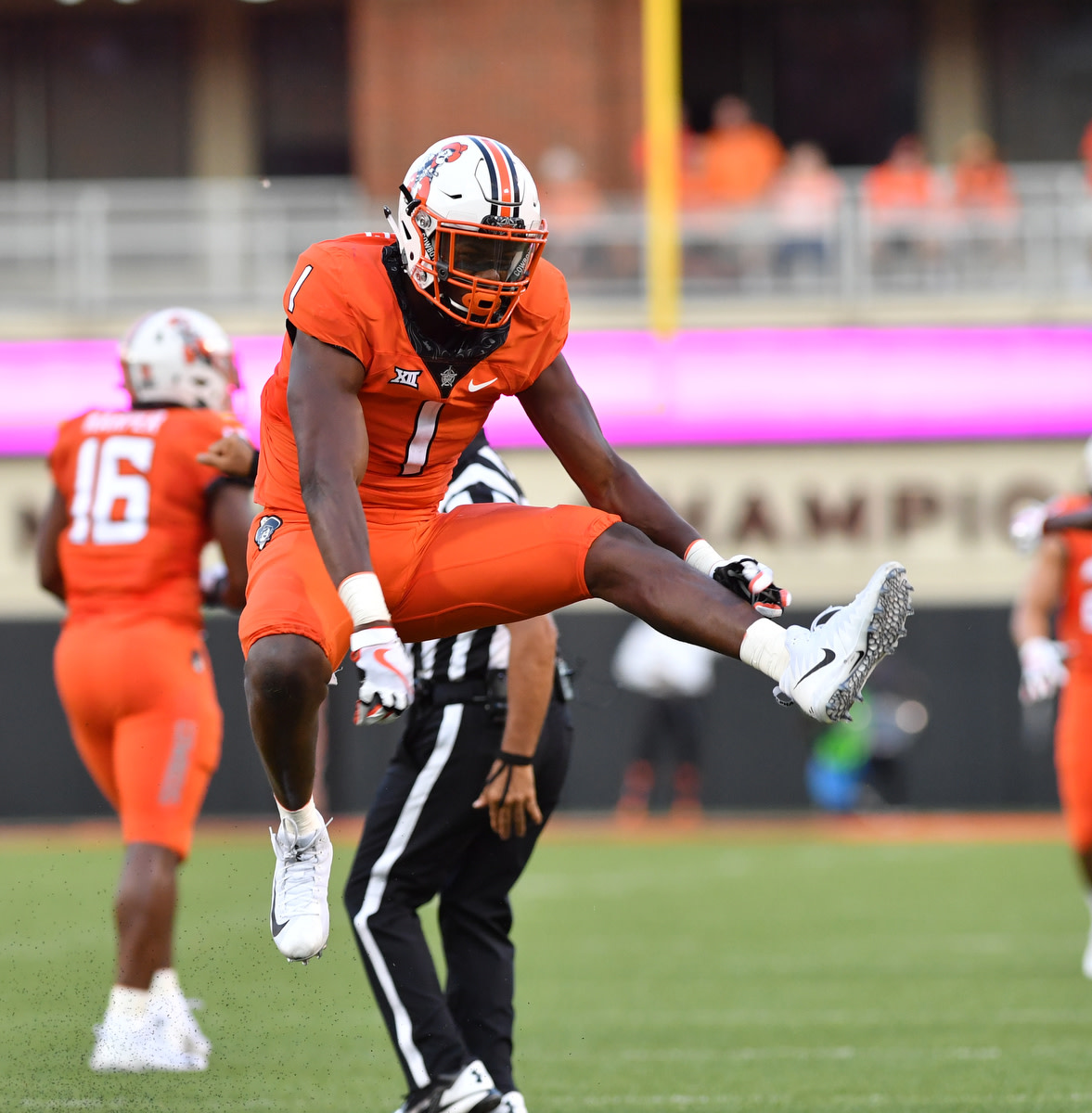 Calvin Bundage is healthy and ready to play this season Sports