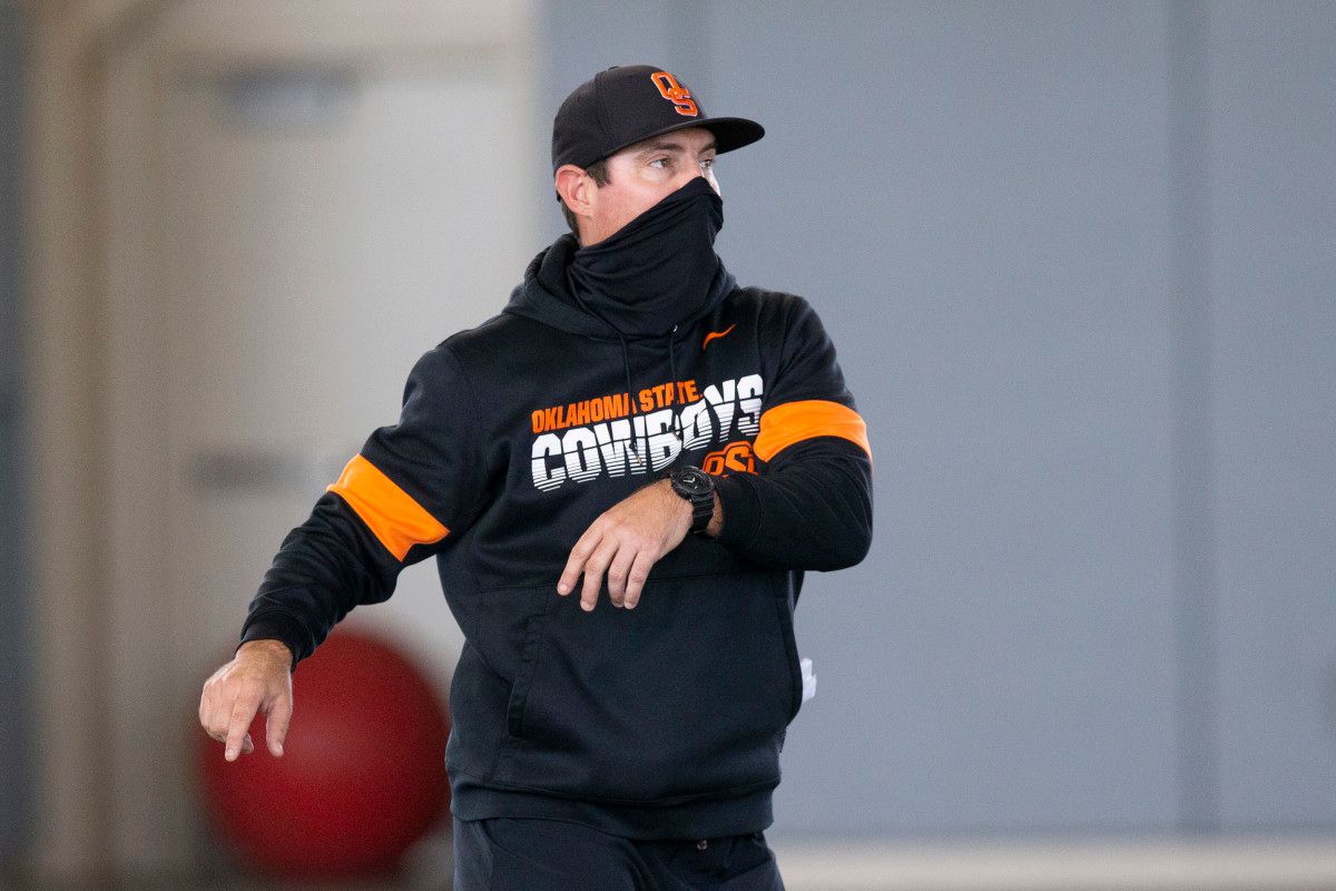 Quarterback coach Tim Rattay is the newest member of the staff and we were told he was willing to take a pay reduction.