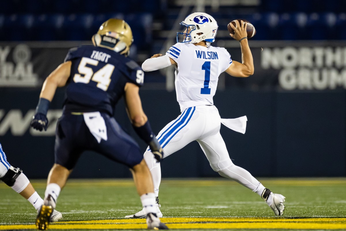 BYU football: Cougars unveil 'blackout' uniforms for Oregon State