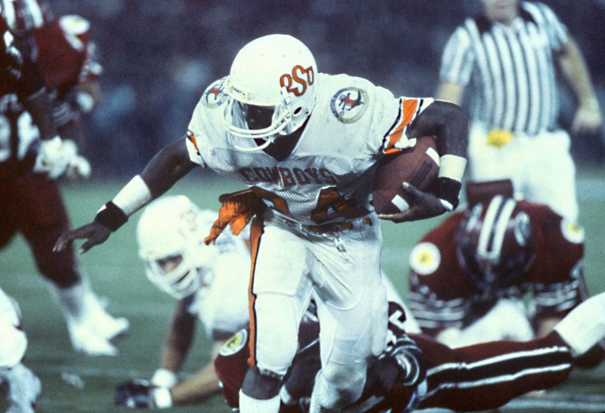 Thurman Thomas To Inaugural Inductee Into OSU Football Ring of Honor Sports Illustrated