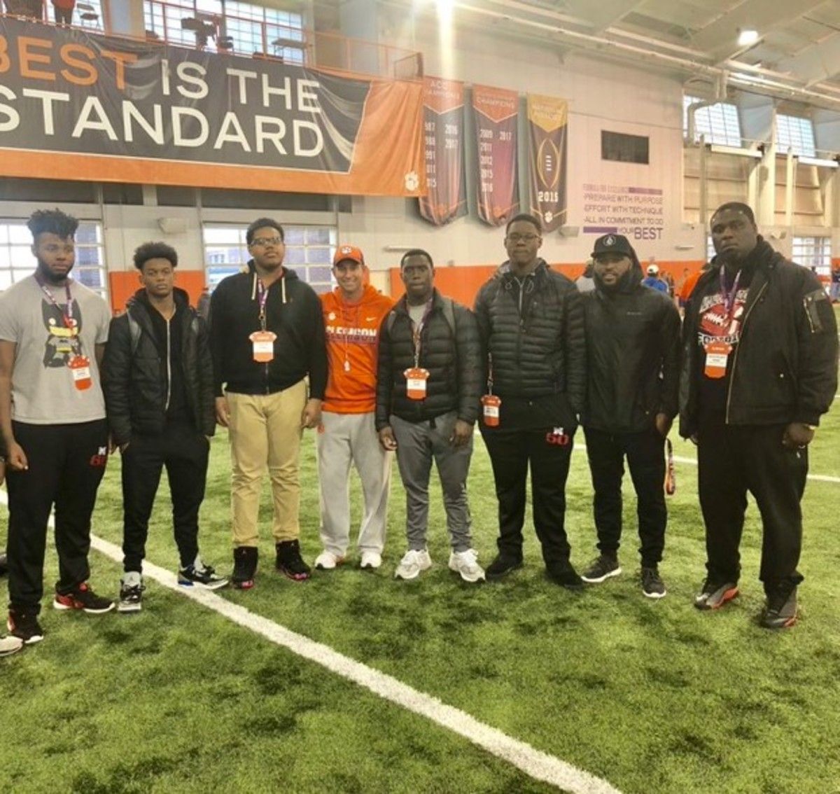 National Christian Academy visiting Clemson University