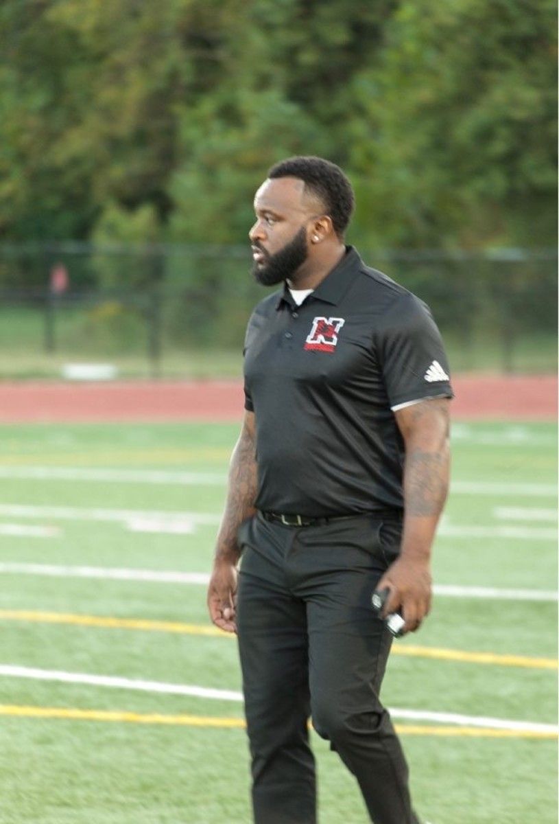 National Christian Academy head coach Andre Kates