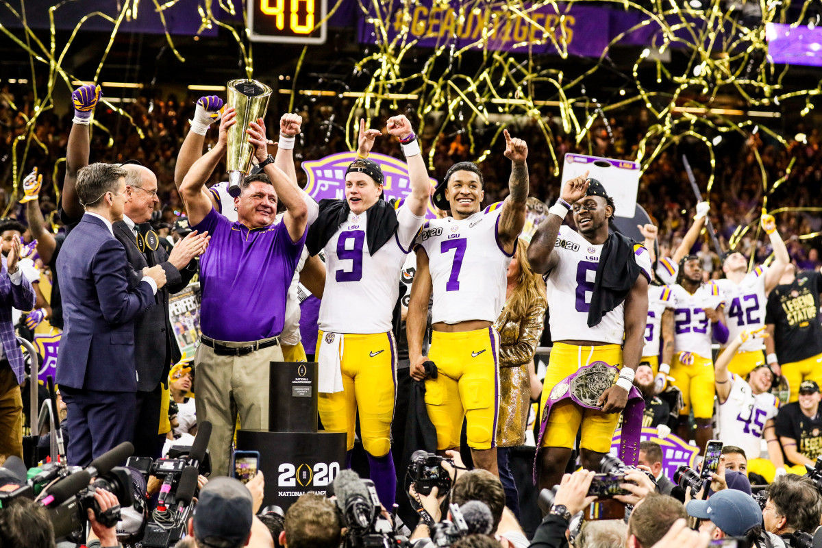 LSU celebrates its 2019 national championship