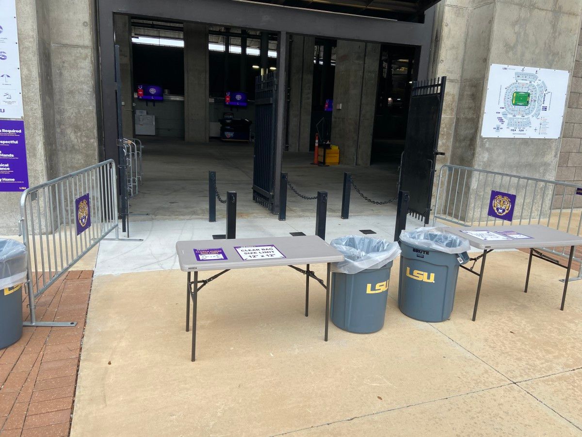 Tiger Stadium fan entrance