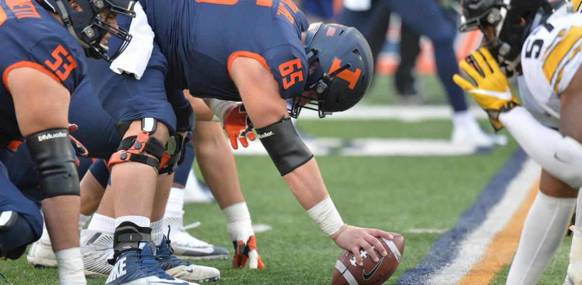 Illinois will have the most experienced offensive line in the Big Ten Conference when the 2020 season begins in October. 