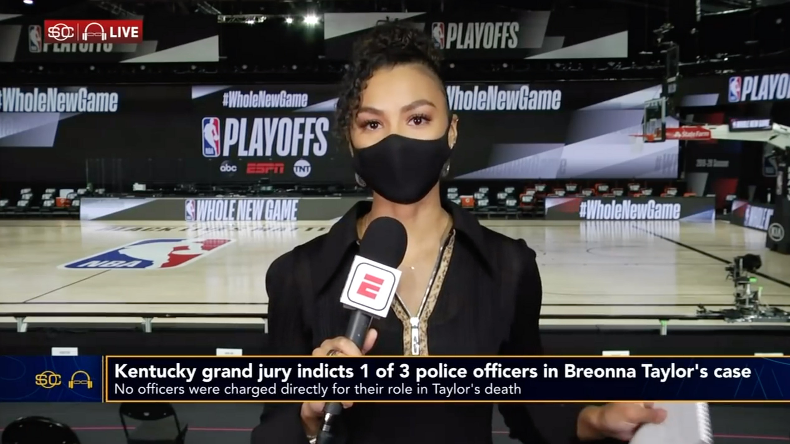 ESPN's Malika Andrews discusses Breonna Taylor ruling on SportsCenter