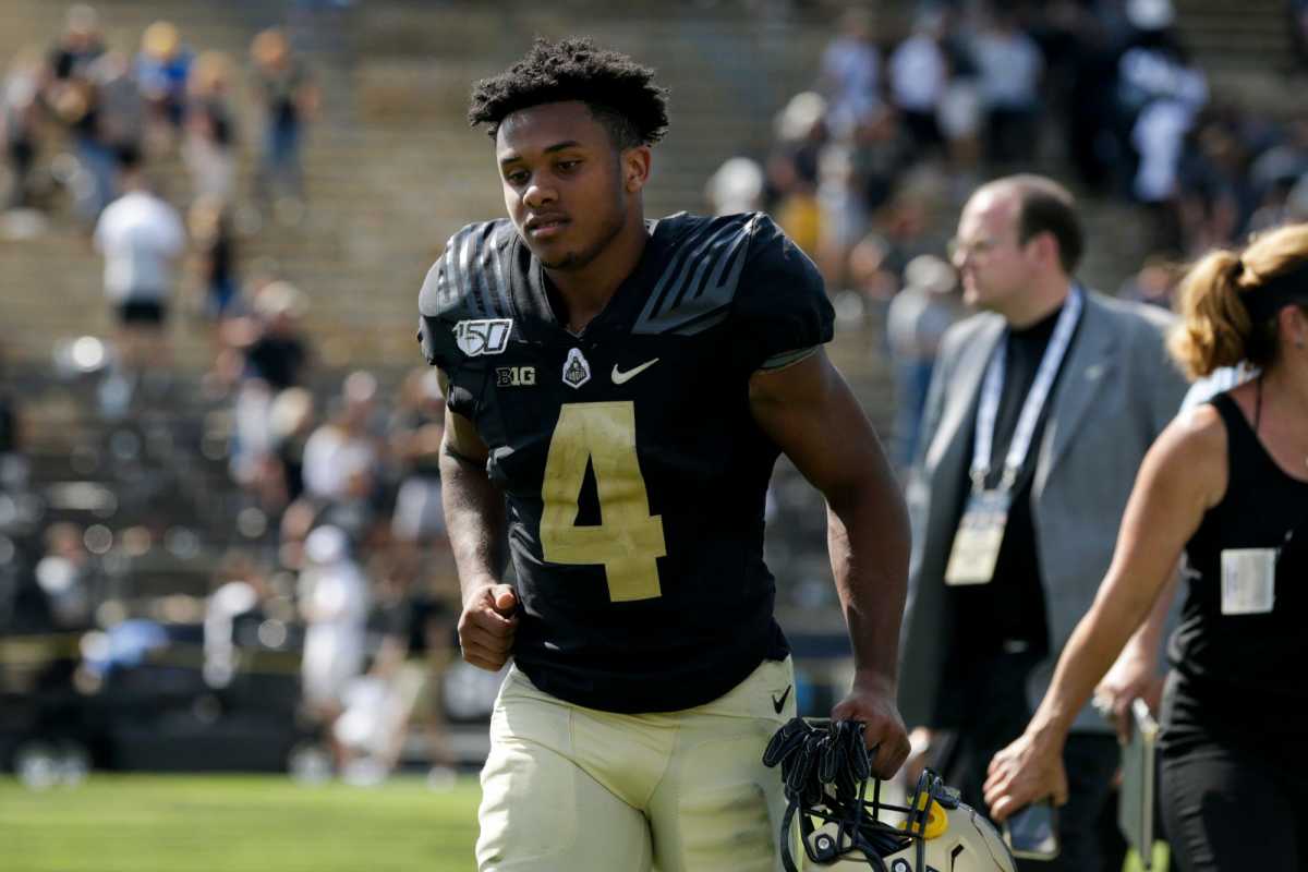Purdue Receiver Rondale Moore Out for Saturday's Game Against Iowa