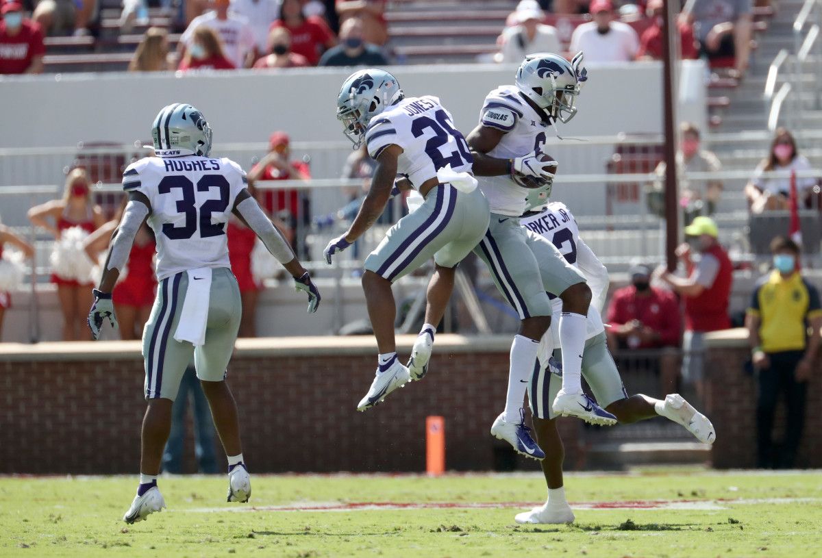 K-State's defense with another takeaway