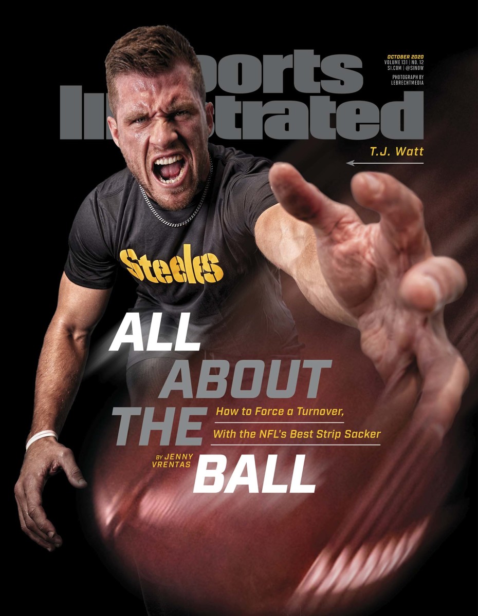T.J. Watt on the October 2020 of Sports Illustrated