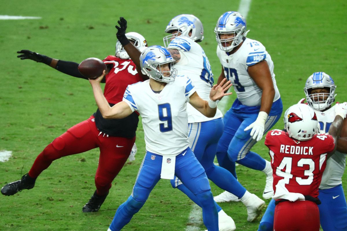 Detroit Lions quarterback Matthew Stafford