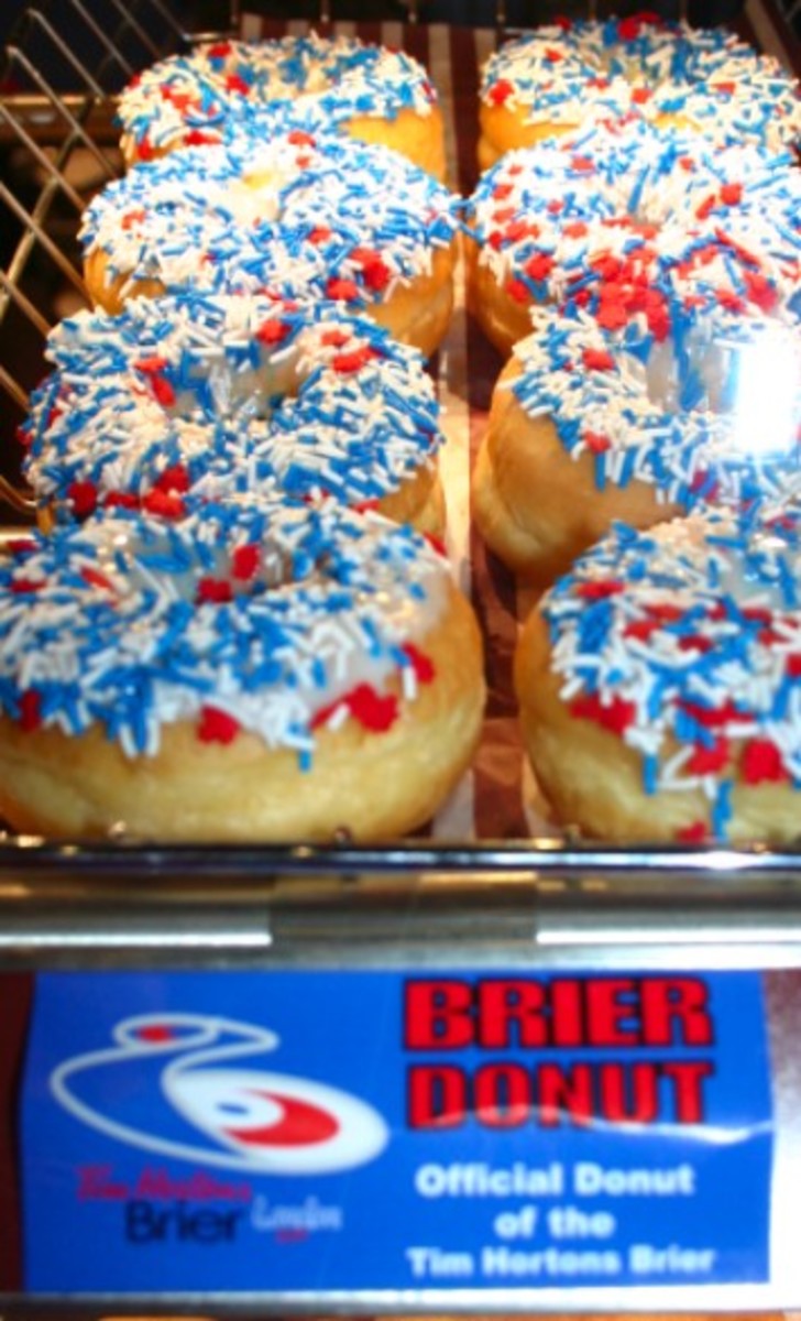 Mmmmm. Curling donuts.