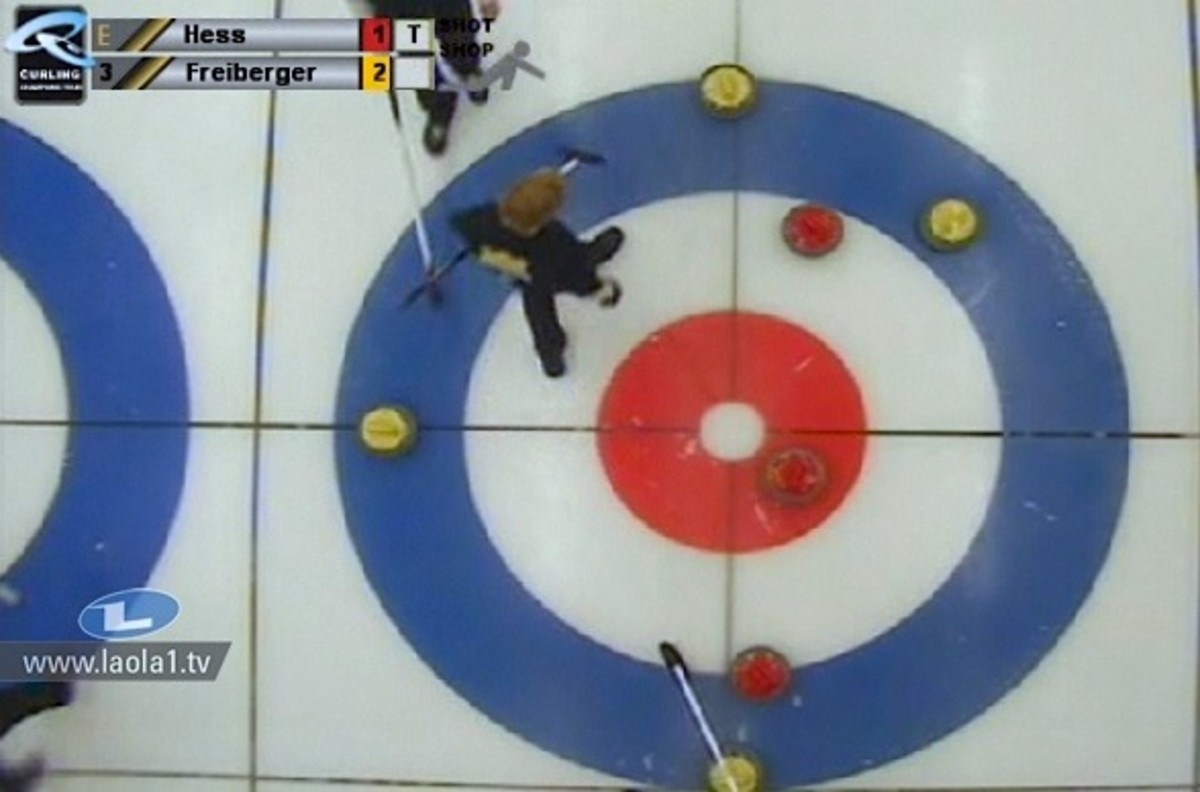 Live curling watching on the web