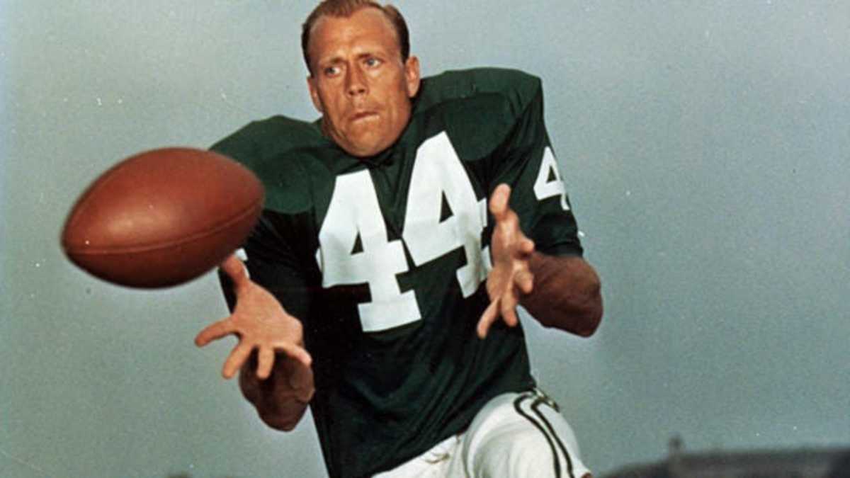 Pete Retzlaff's No. 44 was retired by the Eagles.