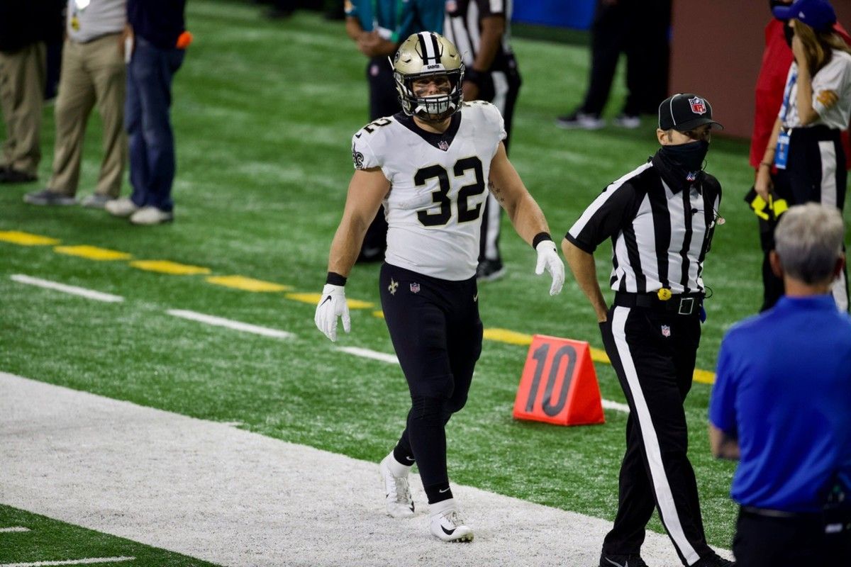 Saints FB Michael Burton