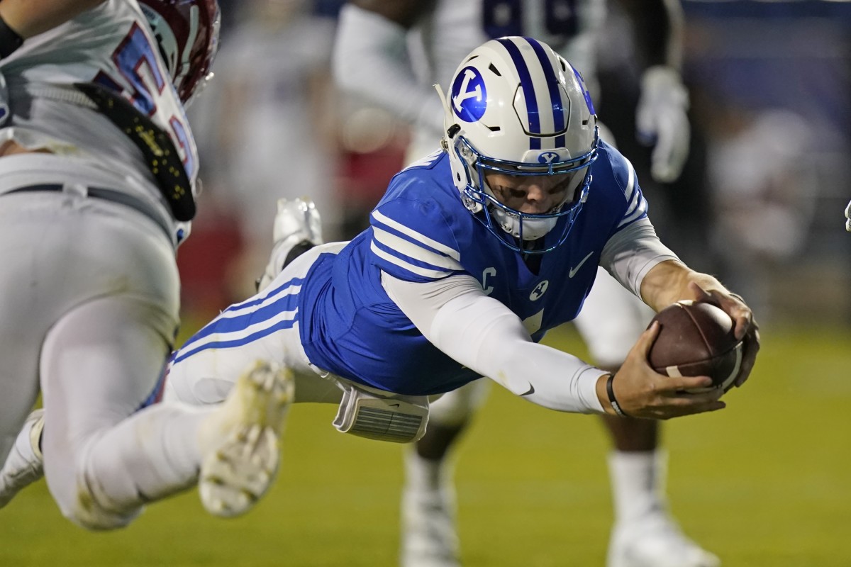 BYU QB Zach Wilson has looks to continue his historic Jr. season as he and the BYU Cougars take on the Texas State Bobcats under the lights Saturday night at Lavell Edwards Stadium. 