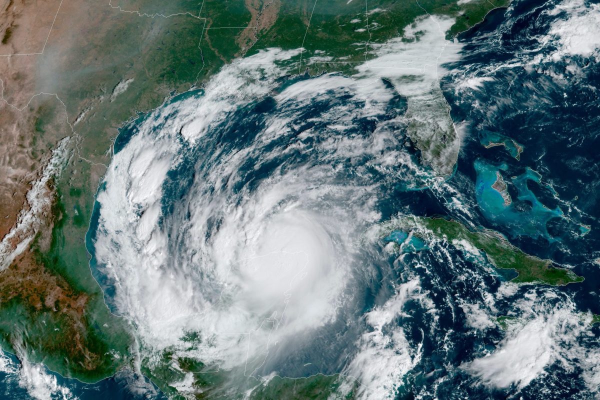 Hurricane Delta (via. National Weather Service, imagn services)