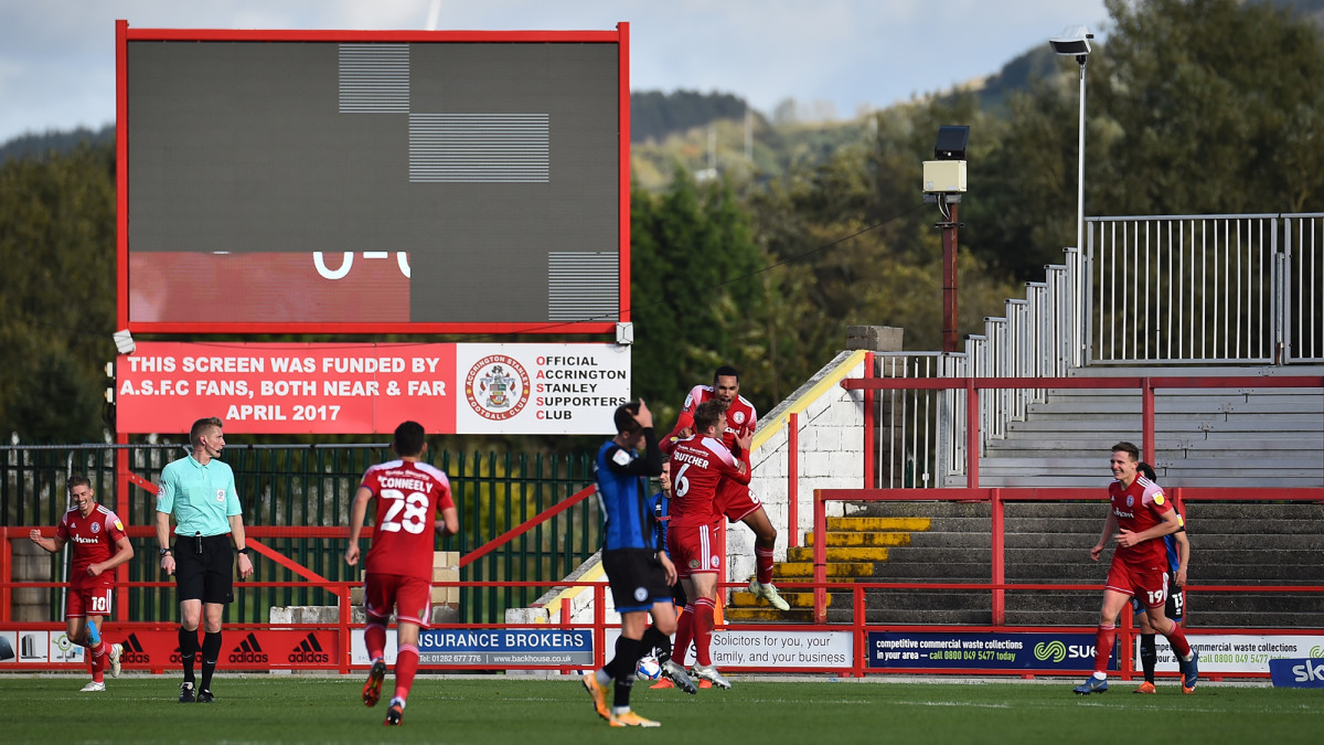 Clubs in England's lower tiers are in jeopardy