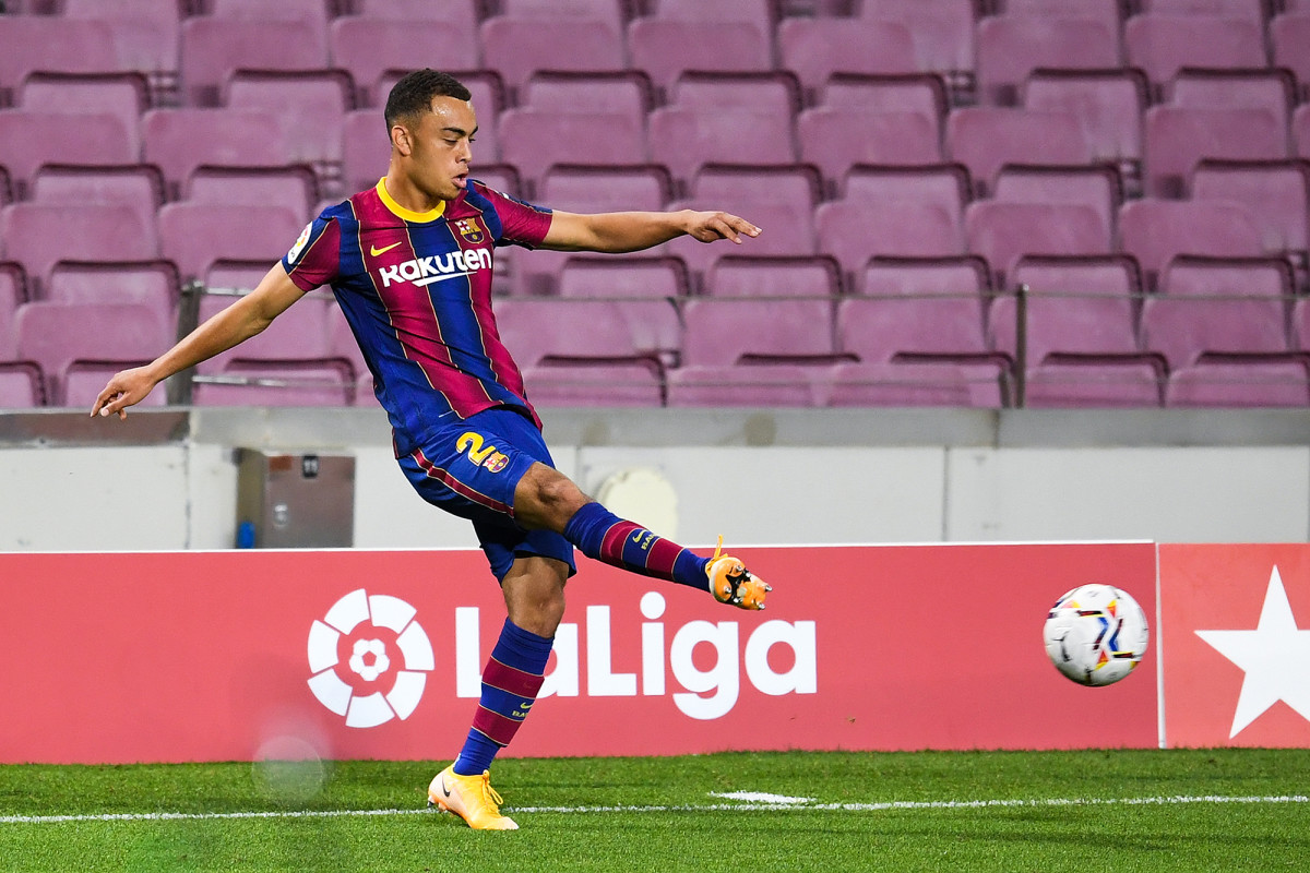 Sergino Dest on his Barcelona debut