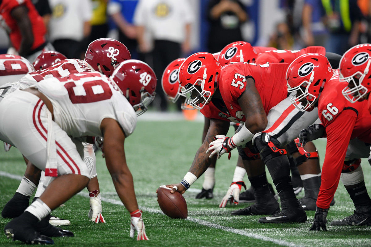 Football vs. Alabama Football Series History Sports Illustrated Bulldogs News