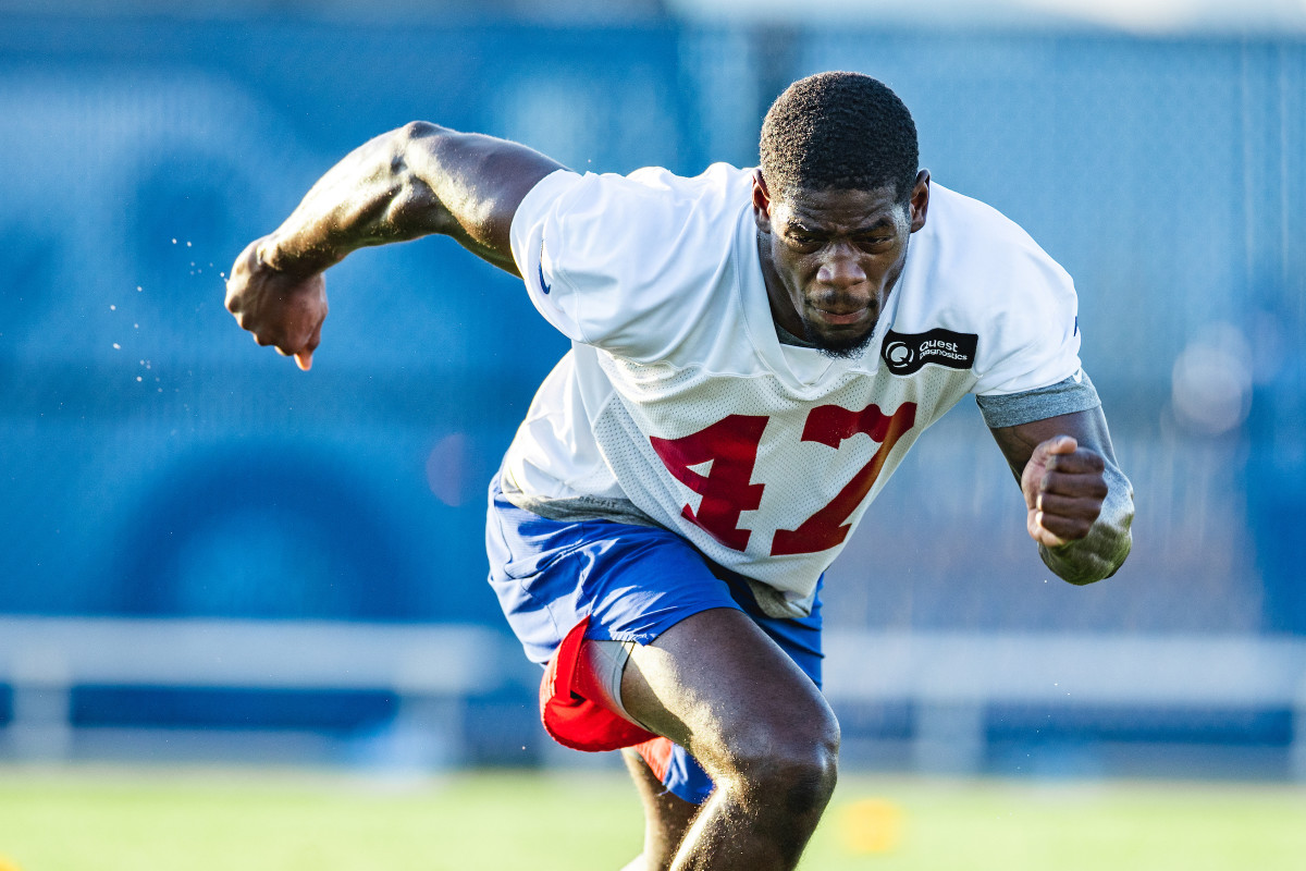 New York Giants 2022 Training Camp Roster Preview LB Cam Brown