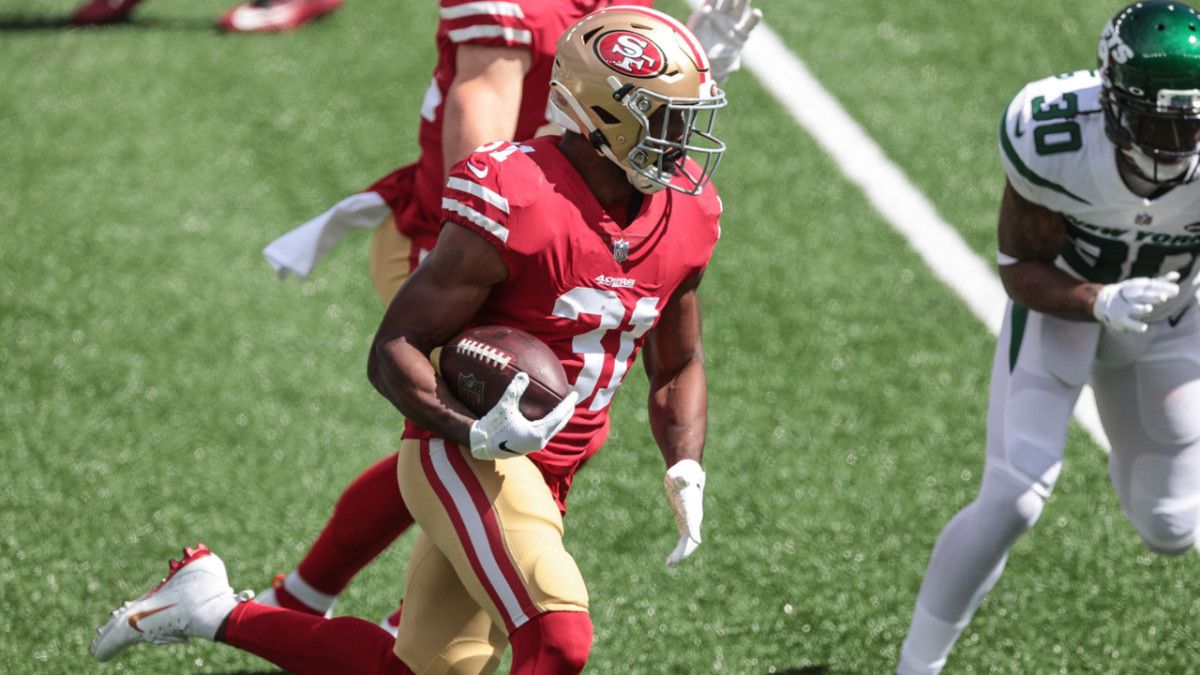 49ers Running Back Raheem Mostert Has High Ankle Sprain Likely Headed 