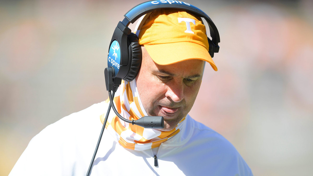 Tennessee coach Jeremy Pruitt