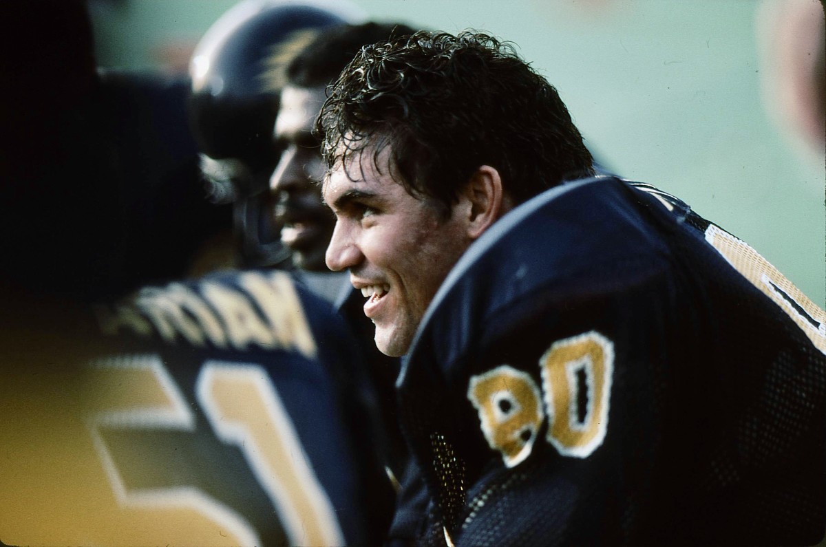Ron Rivera during his Cal playing days
