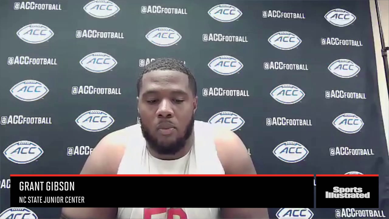 NC State's Grant Gibson UNC Postgame Press Conference Sports
