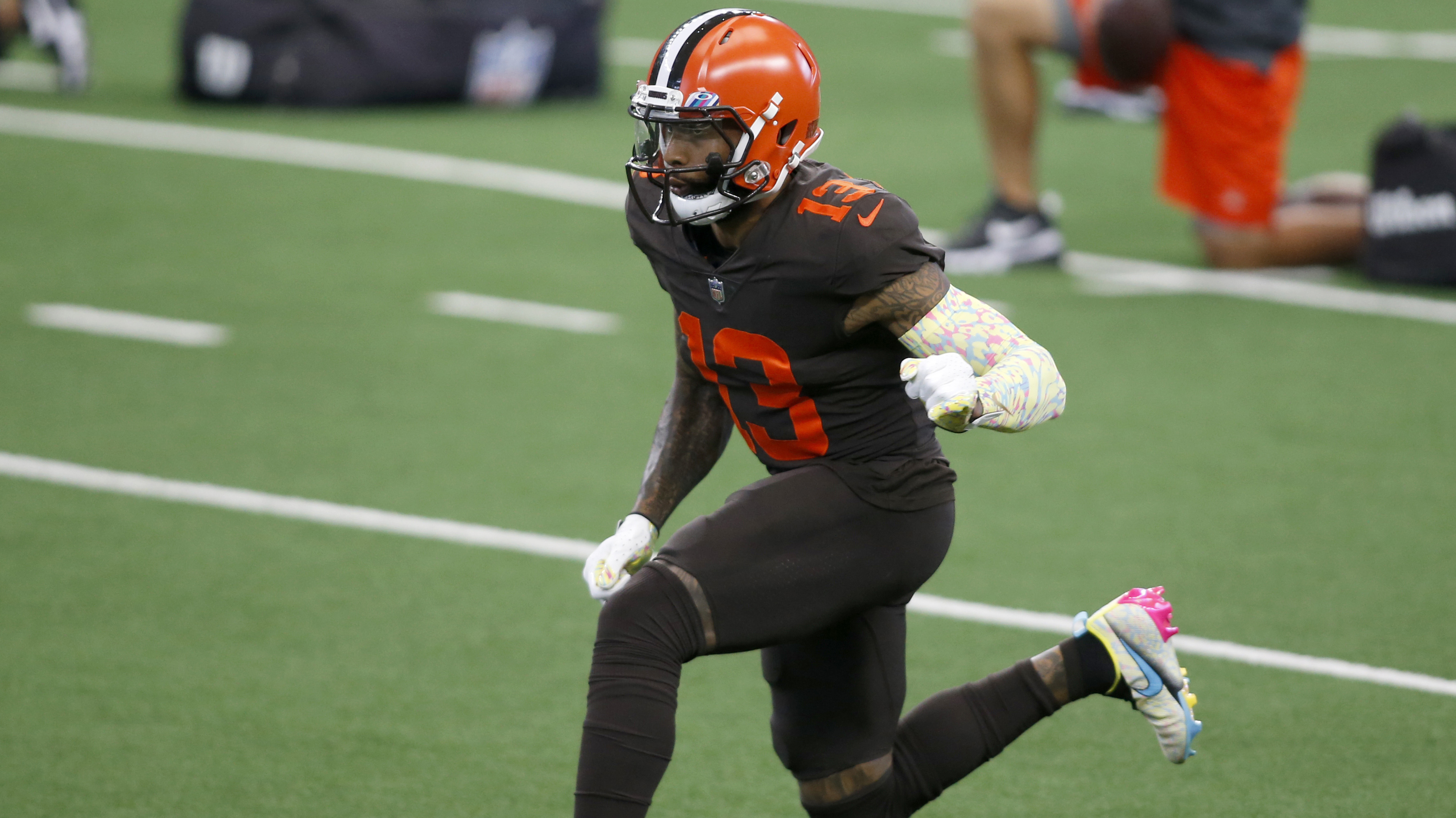 Odell Beckham injury update Browns WR out vs Bengals (knee) Sports