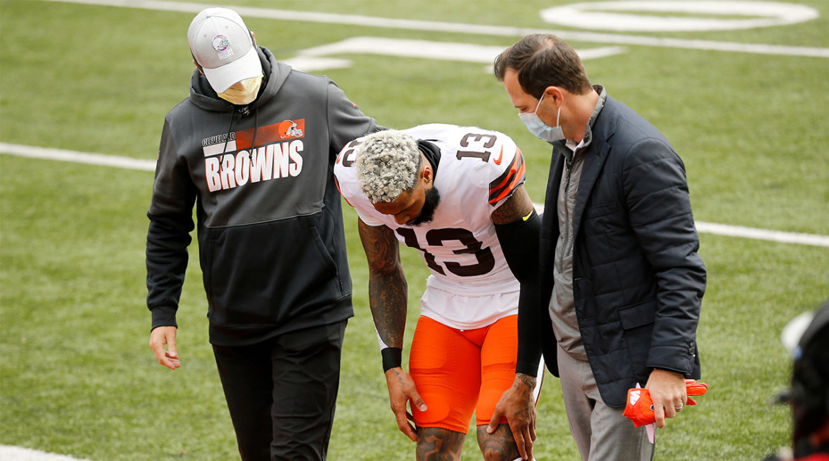 Odell Beckham Jr. React