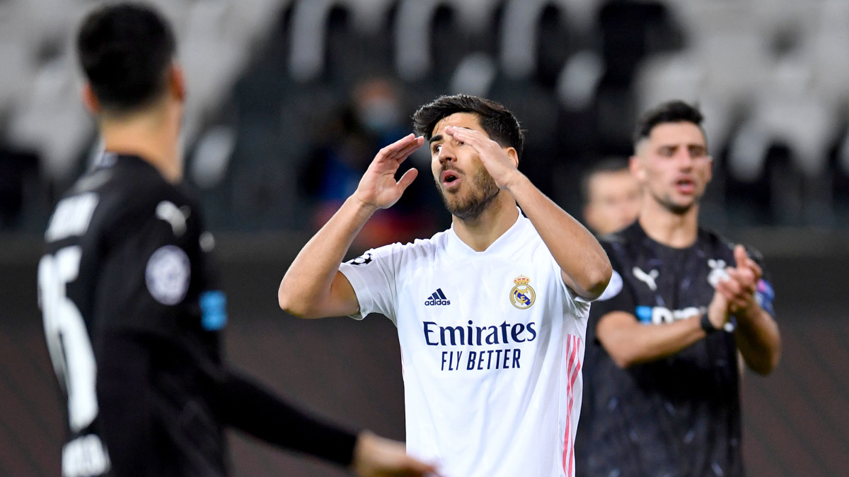 Marco Asensio and Real Madrid lose again in Champions League