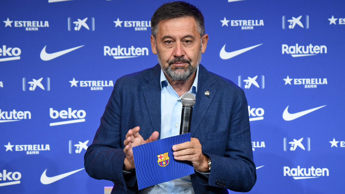 Barcelona's ex-president Josep Bartomeu