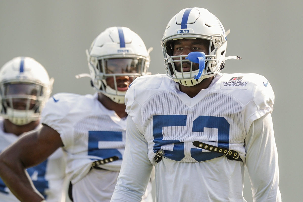 Indianapolis Colts All-Pro linebacker Darius Leonard has missed the last two games with a groin injury. He returned to practice on Wednesday.