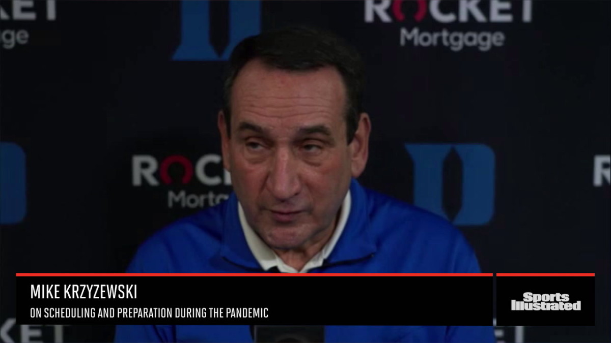 Coach K on CBB Hate to Use the Word Lead, They're Just Making